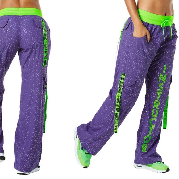 Zumba Fitness Pants - Zumba Fast Beats Instructor Cargo Pants NWT